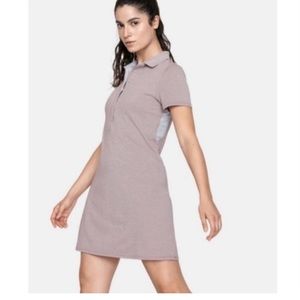 OUTDOOR VOICES Players Polo Athletic Dress Bloom Dusty Rose Pink Golf Tennis S